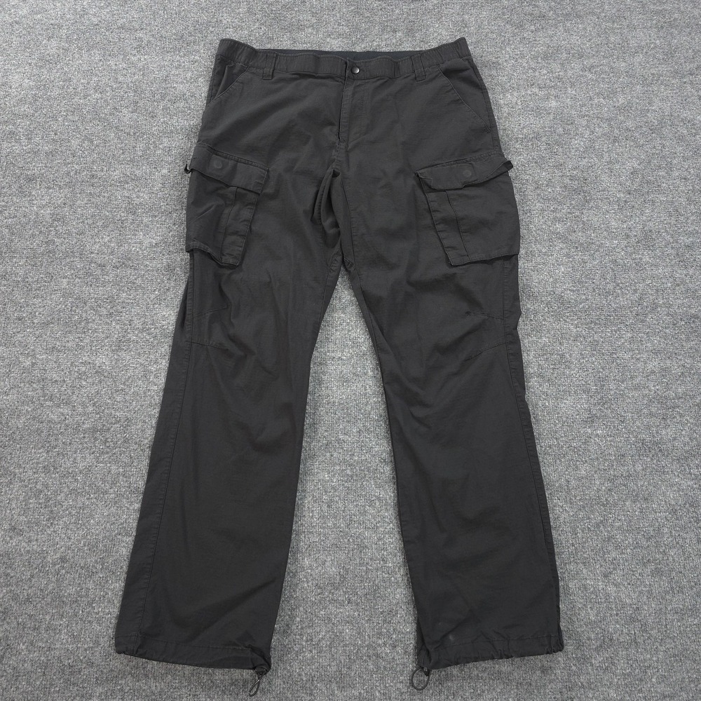 BYLT Pants Mens 40 Black Cargo Pant Stretch Utility Ripstop Hike Gym Outdoors - Picture 1 of 14